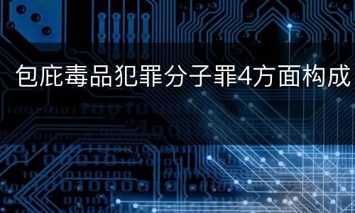 包庇毒品犯罪分子罪4方面构成