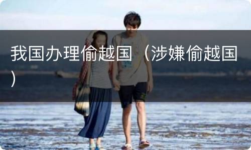 我国办理偷越国（涉嫌偷越国）