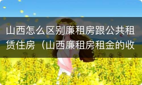 山西怎么区别廉租房跟公共租赁住房（山西廉租房租金的收费标准）