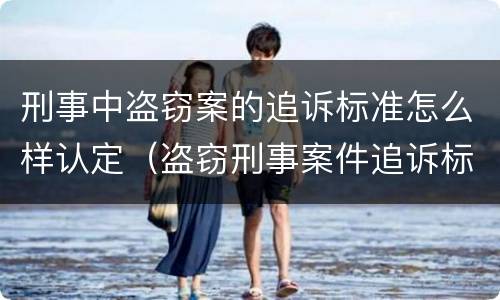刑事中盗窃案的追诉标准怎么样认定（盗窃刑事案件追诉标准）