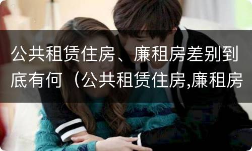 公共租赁住房、廉租房差别到底有何（公共租赁住房,廉租房差别到底有何影响）