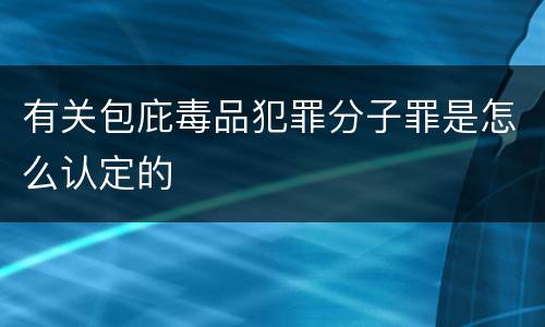 有关包庇毒品犯罪分子罪是怎么认定的