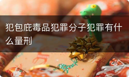 犯包庇毒品犯罪分子犯罪有什么量刑
