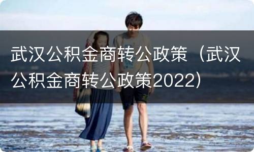武汉公积金商转公政策（武汉公积金商转公政策2022）
