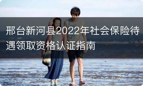 邢台新河县2022年社会保险待遇领取资格认证指南