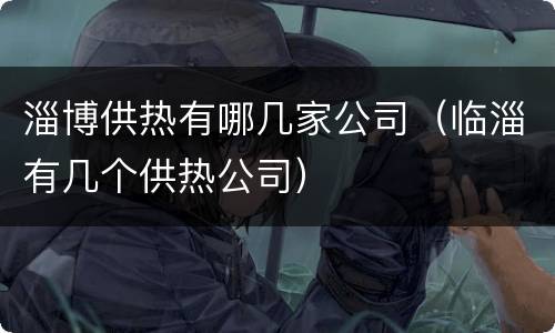 淄博供热有哪几家公司（临淄有几个供热公司）