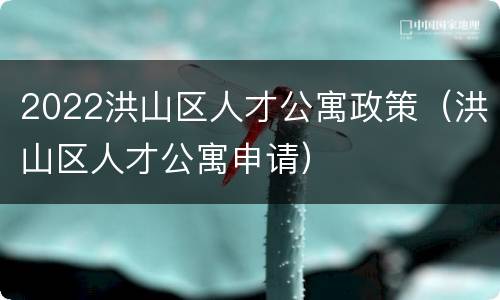 2022洪山区人才公寓政策（洪山区人才公寓申请）
