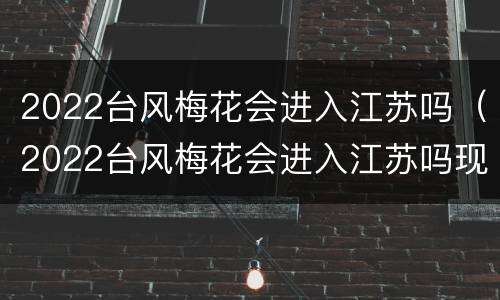2022台风梅花会进入江苏吗（2022台风梅花会进入江苏吗现在）