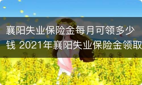 襄阳失业保险金每月可领多少钱 2021年襄阳失业保险金领取条件