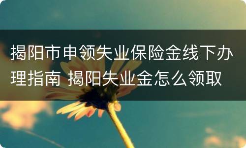 揭阳市申领失业保险金线下办理指南 揭阳失业金怎么领取