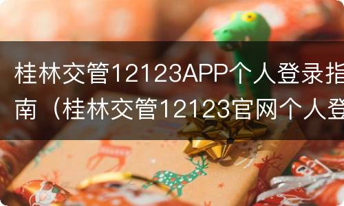 桂林交管12123APP个人登录指南（桂林交管12123官网个人登录）