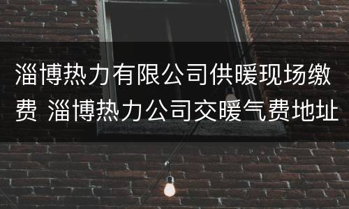 淄博热力有限公司供暖现场缴费 淄博热力公司交暖气费地址