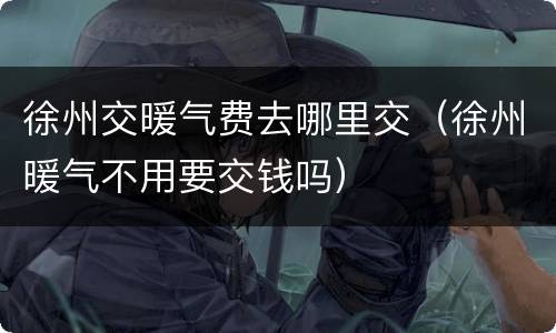 徐州交暖气费去哪里交（徐州暖气不用要交钱吗）