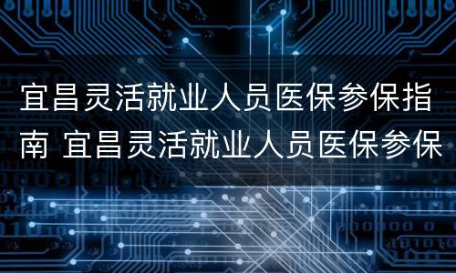 宜昌灵活就业人员医保参保指南 宜昌灵活就业人员医保参保指南最新