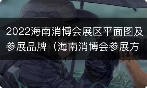2022海南消博会展区平面图及参展品牌（海南消博会参展方）