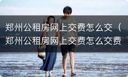 郑州公租房网上交费怎么交（郑州公租房网上交费怎么交费）