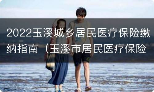 2022玉溪城乡居民医疗保险缴纳指南（玉溪市居民医疗保险缴费方法）
