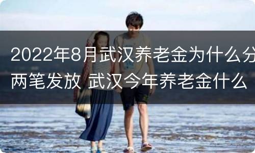 2022年8月武汉养老金为什么分两笔发放 武汉今年养老金什么时候发放