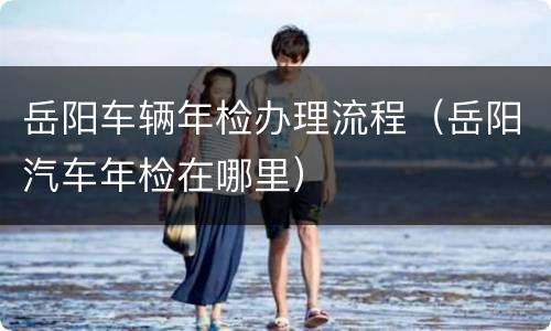 岳阳车辆年检办理流程（岳阳汽车年检在哪里）