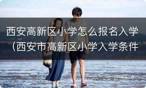 西安高新区小学怎么报名入学（西安市高新区小学入学条件）