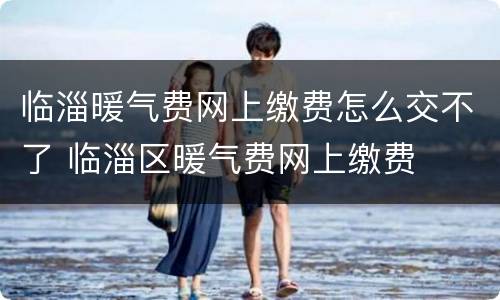 临淄暖气费网上缴费怎么交不了 临淄区暖气费网上缴费
