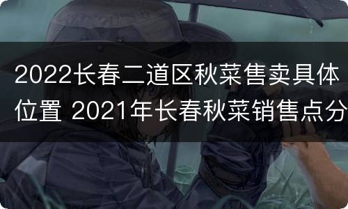 2022长春二道区秋菜售卖具体位置 2021年长春秋菜销售点分布