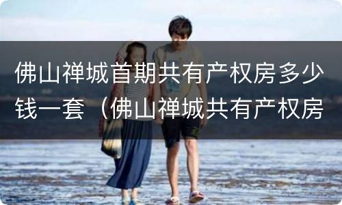 佛山禅城首期共有产权房多少钱一套（佛山禅城共有产权房房源）
