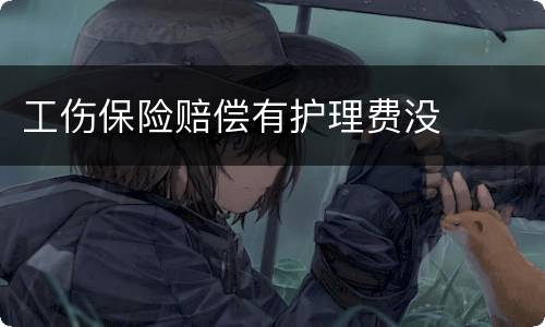 工伤保险赔偿有护理费没