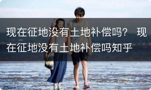 现在征地没有土地补偿吗？ 现在征地没有土地补偿吗知乎