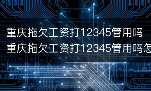 重庆拖欠工资打12345管用吗 重庆拖欠工资打12345管用吗怎么投诉