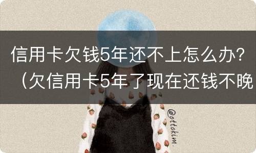 信用卡欠钱5年还不上怎么办？（欠信用卡5年了现在还钱不晚把）