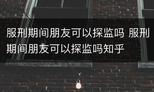 服刑期间朋友可以探监吗 服刑期间朋友可以探监吗知乎